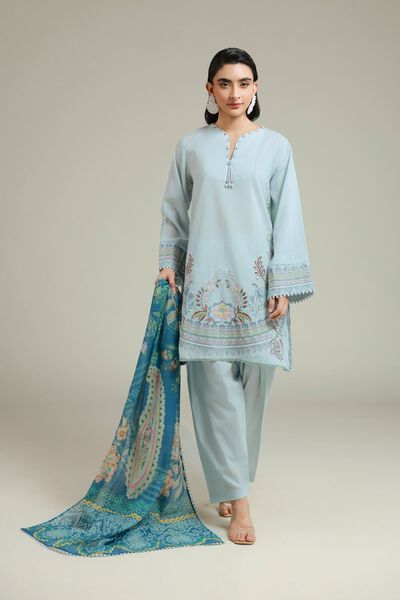 Embroidered | Cambric | Fabrics 3 Piece | AED 230.00