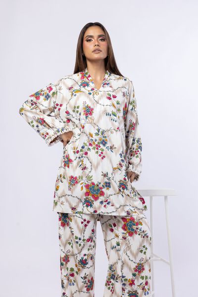 Printed | Viscose Crepe | Kurta | AED 100.00
