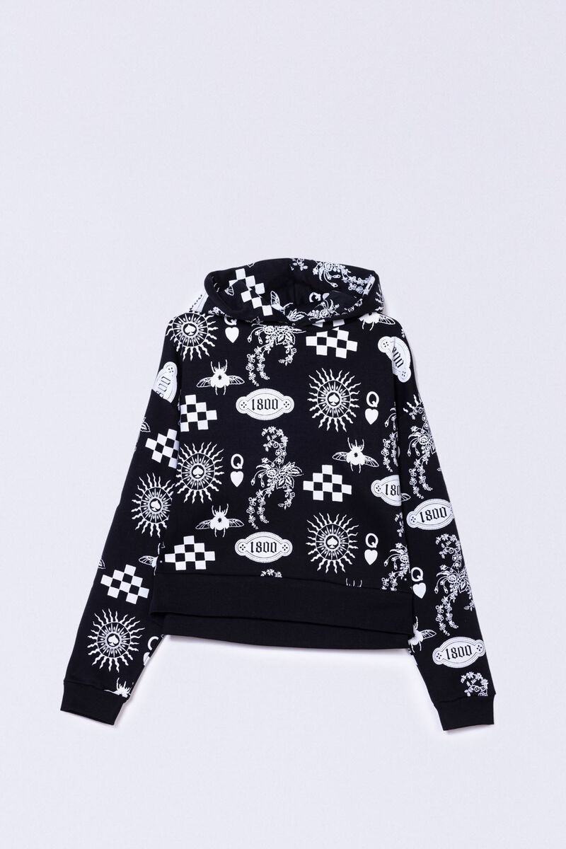 Printed | Cotton Polyester Fleece | Hoodie | AED 30.00