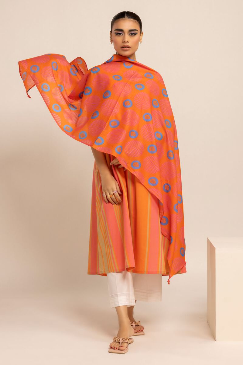 Printed | Lawn | Stole | null