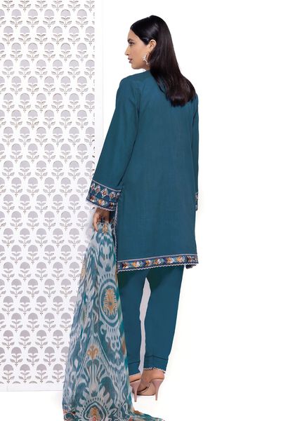 Embroidered | Crosshatch | Tailored 3 Piece | AED 102.00