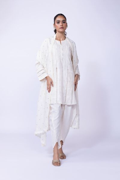 Embroidered | Russian Raw Silk | Kurta | AED 120.00