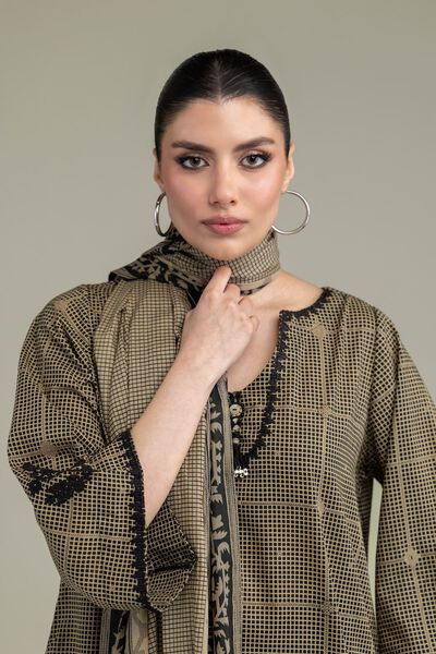 Embroidered | Lawn | Beige Lawn Dupatta | AED 130.00