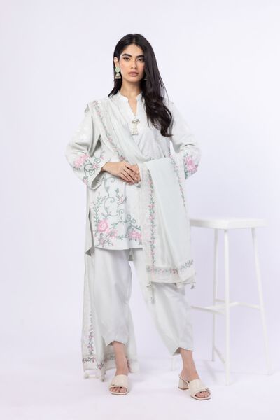 Dyed | Raw Silk | Pants | AED 40.00