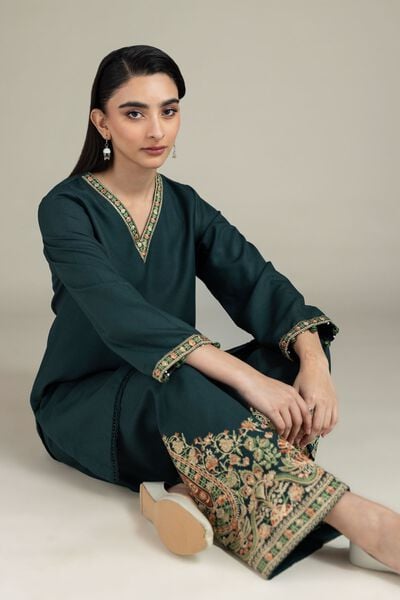 Embroidered | Heavy Blended Viscose | Kurta | AED 140.00
