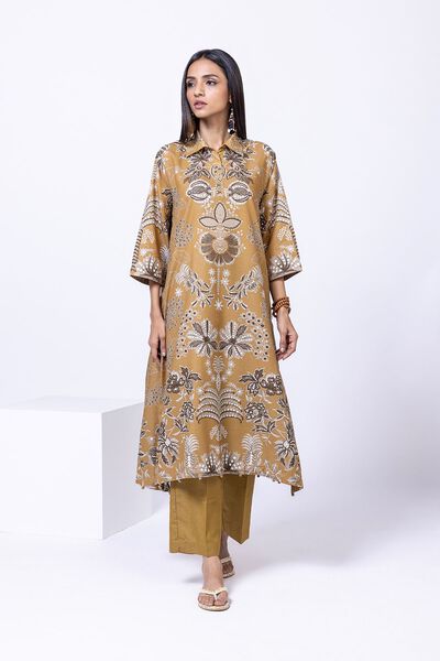 Printed | Cotton Karandi | Kurta | AED 36.00