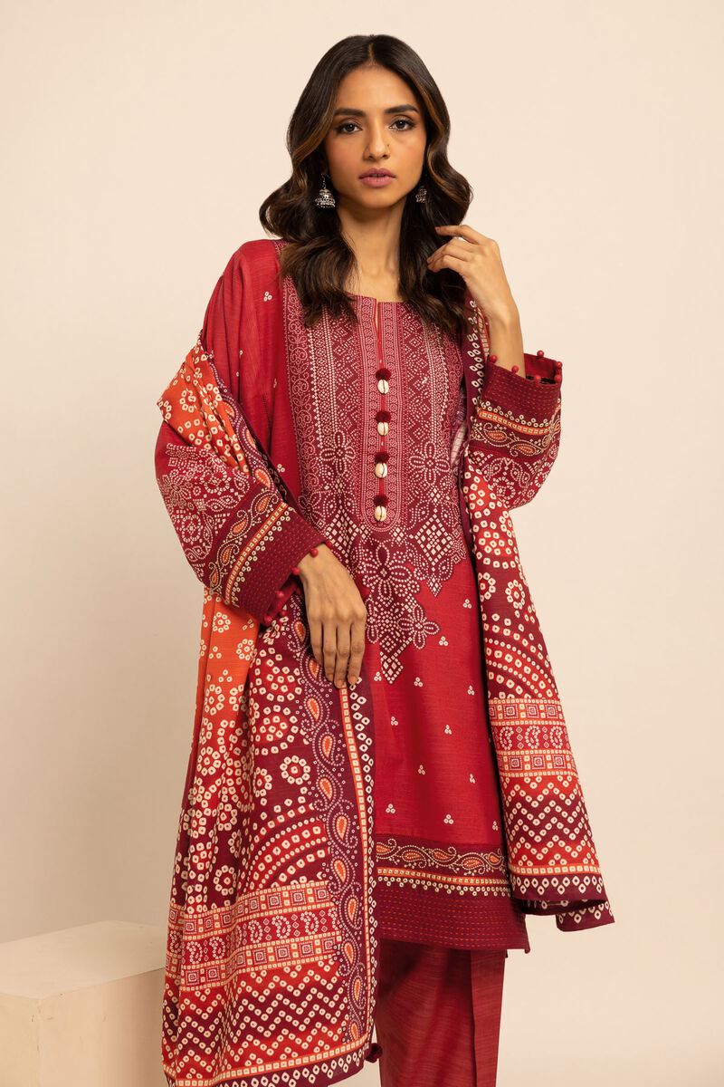 Embroidered | Khaddar | Fabrics 3 Piece | null