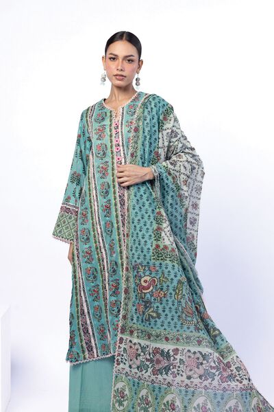 Printed | Broshia | Tailored 3 Piece | AED 250.00