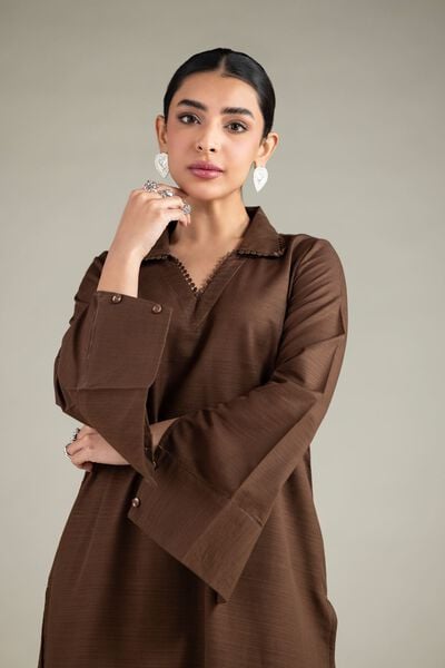 Dyed | Textured Cotton | Kurta | AED 100.00