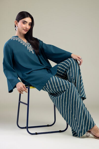Embroidered | Cambric | Short Cambric Kurta | AED 150.00