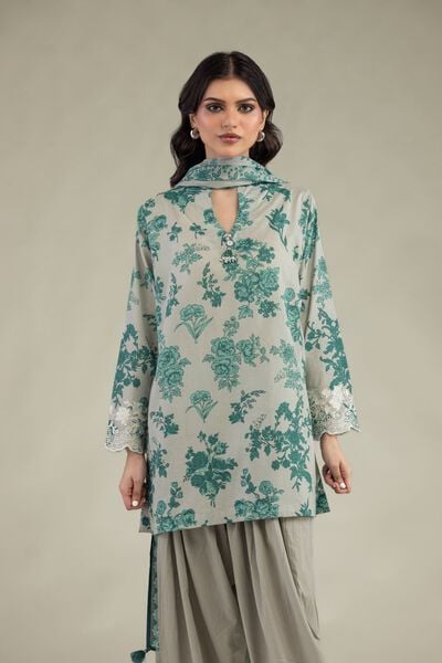 Embroidered | Lawn | Short Lawn Kurta | AED 180.00
