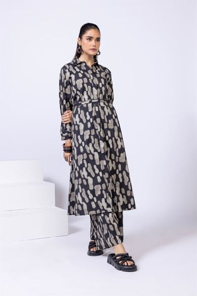 Printed | Ripple Crinkle | Trousers | AED 24.00