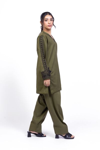 Dyed | Heavy Textured Cotton | Shalwar | AED 60.00