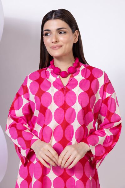 Printed | Crosshatch Poplin | Kurta | AED 50.00