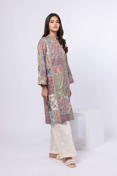 Embroidered | Cambric | Pants | AED 68.00