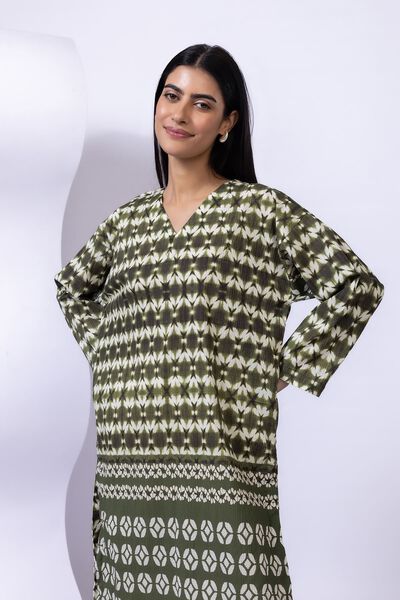 Printed | Ripple Crinkle | Kurta | AED 100.00