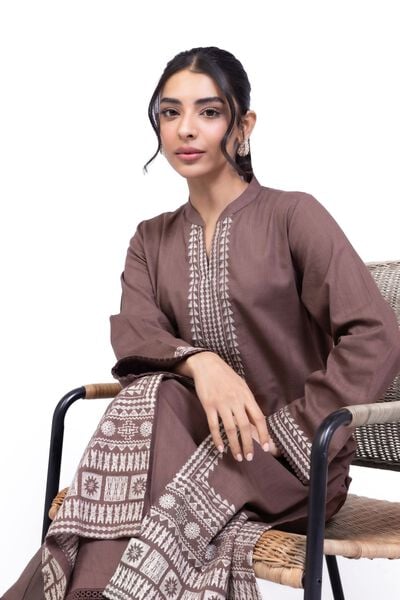 Embroidered | Heavy Textured Cotton | Kurta | AED 140.00