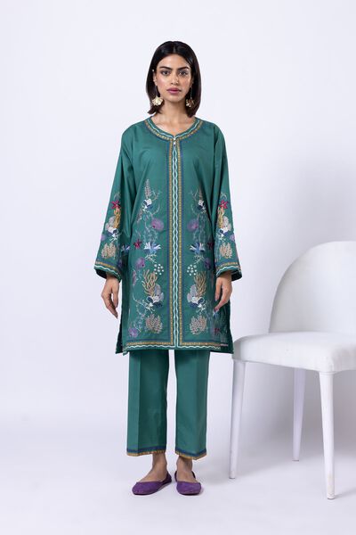 Embroidered | Cotton Dobby | Kurta | AED 160.00