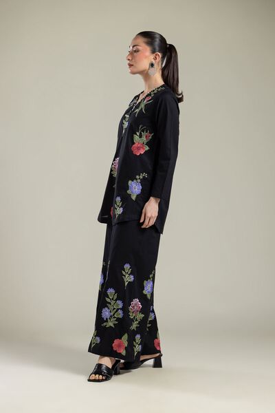 Embroidered | Cambric | Pants | AED 130.00