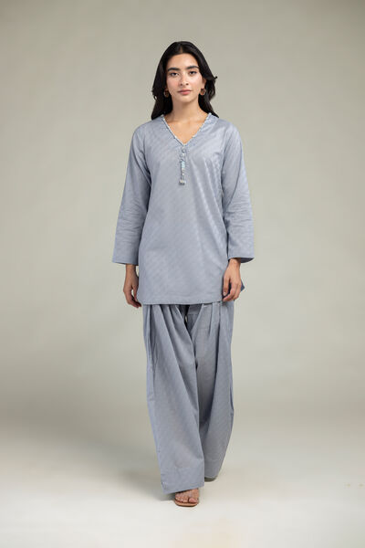 Dyed | Cotton Dobby | Solid Cotton Shalwar | AED 130.00