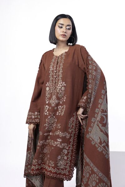 Embroidered | Khaddar | Fabrics 3 Piece | AED 240.00