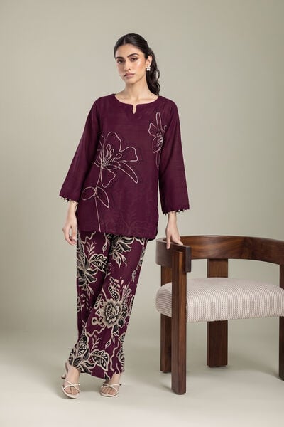 Embroidered | Light Khaddar | Pants | AED 130.00