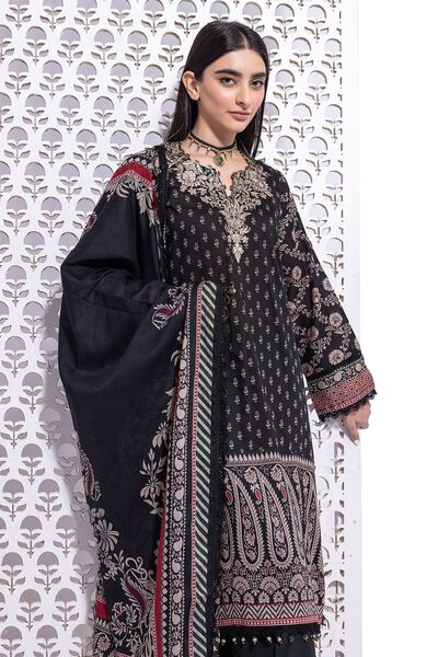 Lawn | Embroidered | Fabrics 3 Piece | AED 120.00