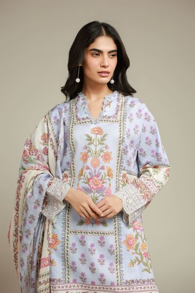 Embroidered | Textured Lawn | Fabrics 3 Piece | AED 180.00