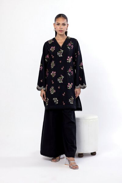 Embroidered | Crosshatch | Tailored 2 Piece | Top and Bottom | AED 180.00