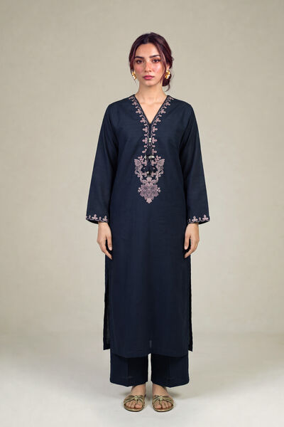 Embroidered | Light Khaddar | Fabrics 2 Piece | Top and Bottom | AED 150.00