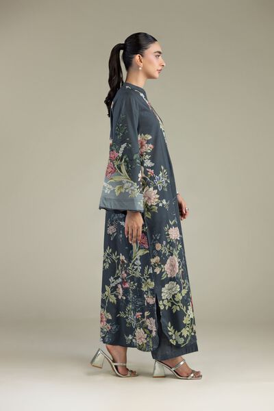 Printed | Cambric | Floral Printed Pants | AED 130.00