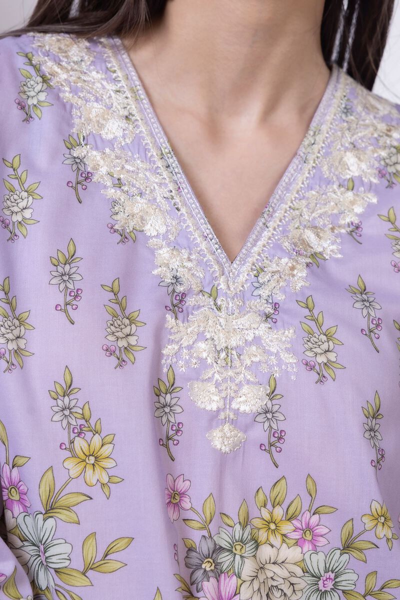 Embroidered | Cambric | Kurta | null