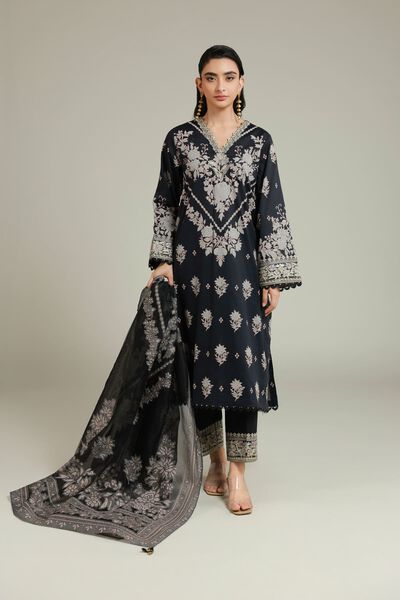 Embroidered | Cambric | Fabrics 3 Piece | AED 230.00