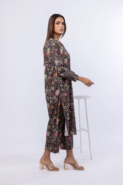 Printed | Crosshatch Poplin | Pants | AED 60.00