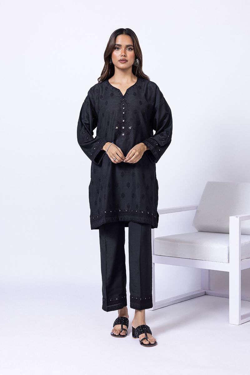 Embroidered | Raw Silk | Pants | AED 24.00
