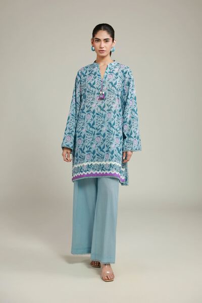 Printed | Cambric | Fabrics 2 Piece | Top and Bottom | AED 100.00