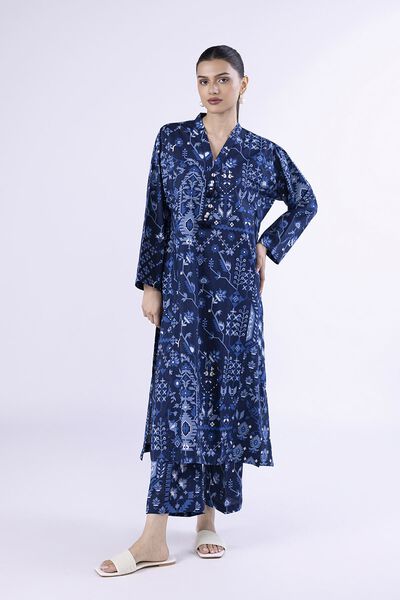 Printed | Crosshatch Poplin | Pants | AED 60.00