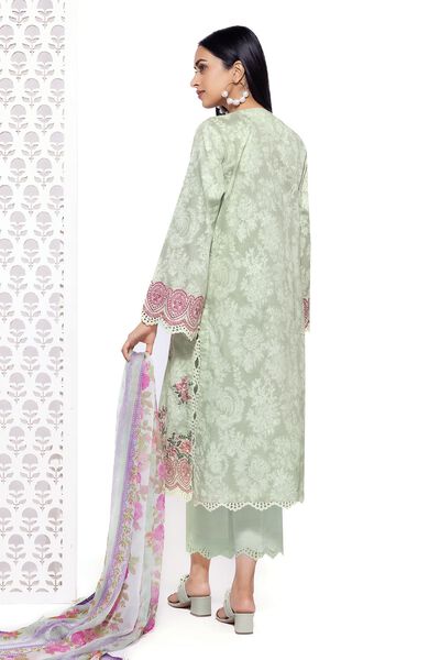 Cambric | Embroidered | Fabrics 3 Piece | AED 100.00