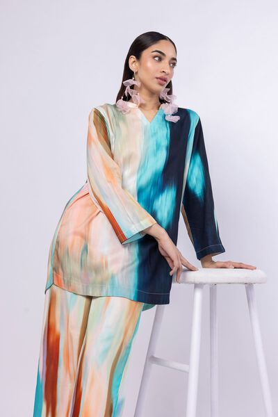 Printed | Viscose Plain Weave | Kurta | AED 50.00