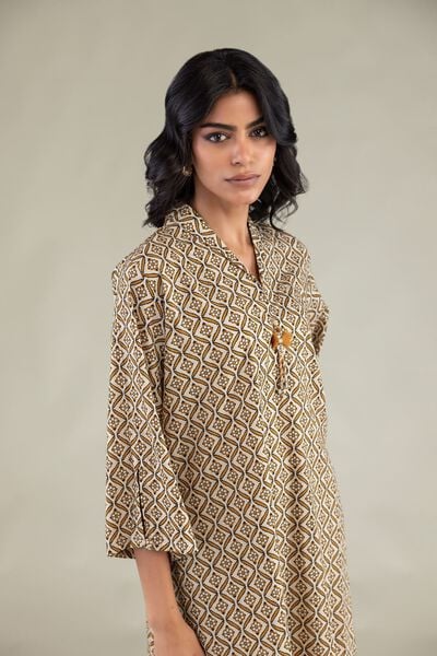 Printed | Cambric | Kurta | AED 150.00