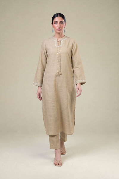 Embroidered | Light Khaddar | Solid Khaddar Pants | AED 130.00