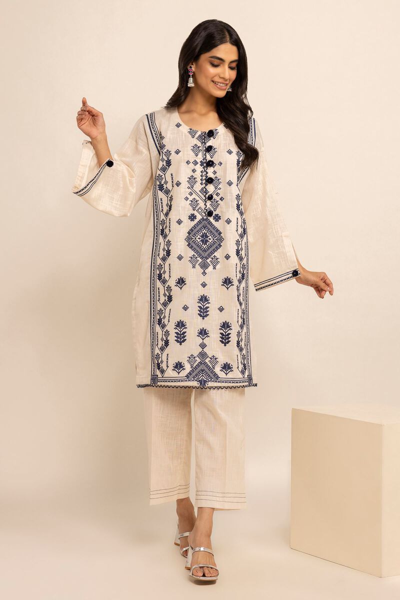 Crosshatch | Embroidered | Fabrics 2 Piece | Top Bottoms | null