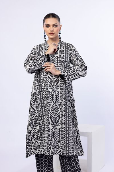 Printed | Ripple Crinkle | Kurta | AED 100.00