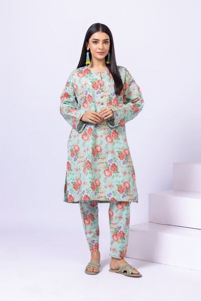 Printed | Cambric | Kurta | AED 40.00