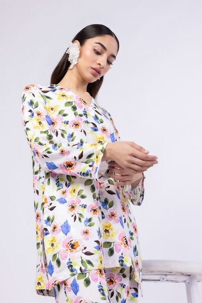 Printed | Viscose Plain Weave | Kurta | AED 100.00
