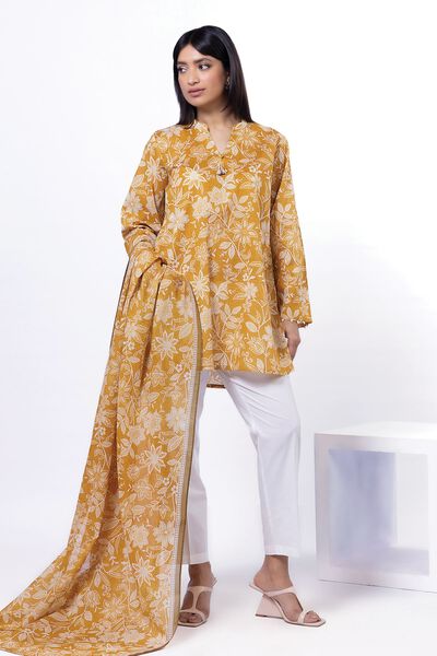 Printed | Lawn | Fabrics 2 Piece | Top and Dupatta | AED 100.00