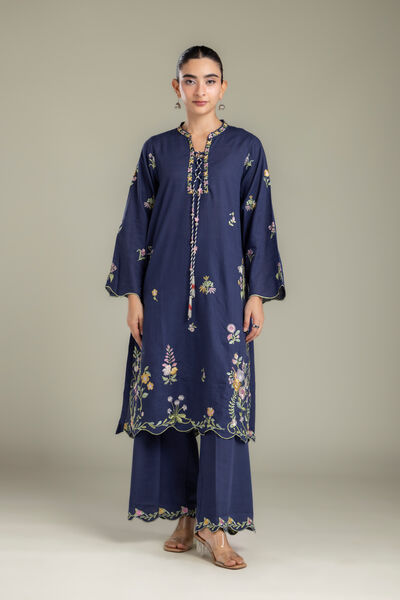 Embroidered | Light Khaddar | Fabrics 2 Piece | Top and Bottom | AED 180.00