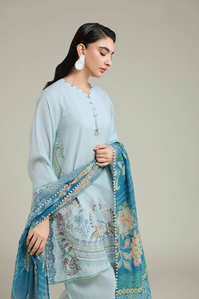 Embroidered | Cambric | Tailored 3 Piece | AED 300.00