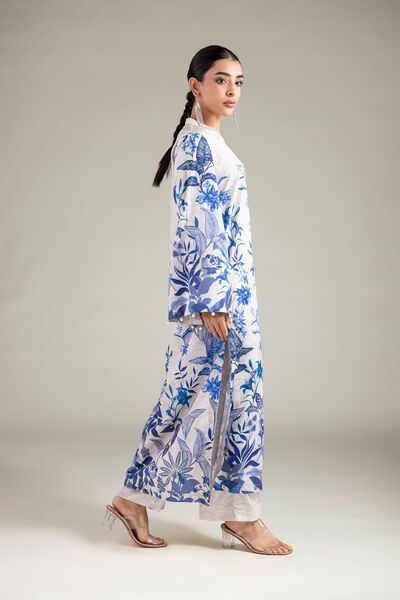 Printed | Polyester Silk | Pants | AED 80.00