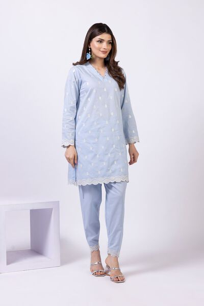 Embroidered | Elevated Cambric | Kurta | AED 140.00
